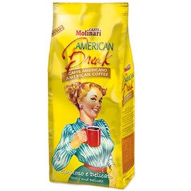 Кофе Molinari American Break, Молинари Американ Брейк, Молотый, вакуумная упаковка 1кг