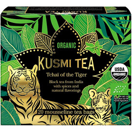 Чай черный Kusmi tea «Tchai of the Tiger», Кусми Чай Тигра Специи (BIO, Organic Tea) (20шт)