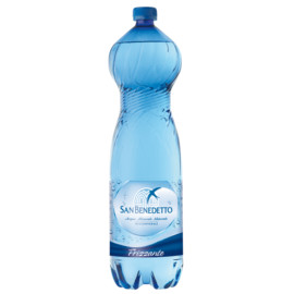Минеральная вода San Benedetto 1.5л газированная, пластик