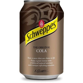 Напиток Schweppes Cola 0.33л ж/б