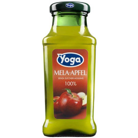 Сок Yoga Яблоко осветленное 0.2лх24шт, стекло. Страна: Италия